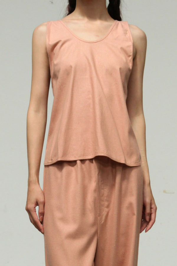 BASERANGE Apron Top Vest BAS-TOAP-WS-SU24-SID PINK